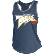Ladies Racer Back Tank with contrast