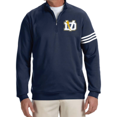 ADIDAS Embroidered Climalite 3 Stripes Pullover
